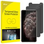 JETech Privacy Screen Protector for iPhone 11 Pro, iPhone Xs and iPhone X 5.8-Inch, Anti Spy Tempered Glass Film, 2-Pack