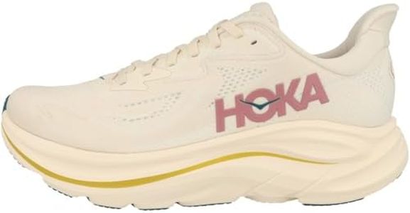 Hoka Womens Clifton 10, Birch/Alabaster, 9