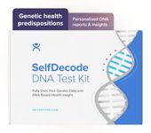 SelfDecode Health DNA Test Kit | Genetic Testing Kit for Health Insights & Personalized Recommendations (Wellness Reports, Genetic Predispositions + Traits)