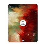 Theskinmantra Designer Skin/Decal/Sticker wrap with Lamination for IPad Air 10.2 (2019) Model for Protection from Scratches and New Look to Your iPad (iPad Pro 12.9 (2018-19), Brush Strokes)