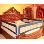 SAFE-O-KID® Defendify Fully Foldable Bed Rail Guard with 1 Year Warranty, EN 71 Certified - Blue (6FT/183CM), Pack of 3