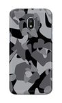 PRINTFIDAA Grey Camouflage Military Army Background Designer Case for Samsung Galaxy Grand Prime Pro (2018) Back Cover