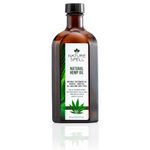 Nature Spell Hemp Oil for Hair & Skin 150 ml – Strengthen Hair on Cellular Level - Skincare Oil to Provide Intense Hydration – Made in the UK