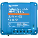 Victron Energy BlueSolar MPPT Solar Charge Controller - MPPT Charge Controller for Solar Panels - 75V 10 amp 12/24-Volt