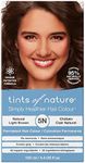 Tints of Nature 5N Natural Light Brown Permanent Hair Dye, Nourishes Hair and Covers Greys, Ammonia-Free, 130ml