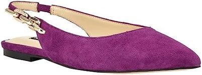 Nine West Womens Babby Ballet Flat, Purple 510, 7