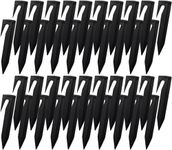 GAIVEK 100 Pcs Lawn Mower Ground Staples, Landscape Edging Stakes, Multifunctional Plastic Yard & Garden Stakes Anchors Plastic Pegs for Installation Boundary Wire and Robot Lawn Mower