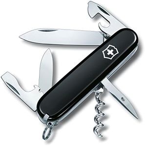 Victorinox Swiss Army Pocket Knife Spartan with 12 Functions, Black