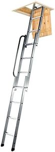 YOUNGMAN 313340 Easiway Aluminium 3-Section Loft Ladder