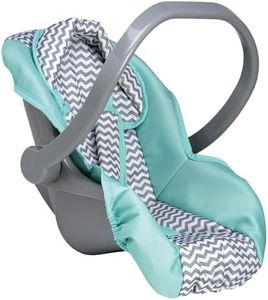 ADORA Zig Zag Baby Doll Car Seat - Perfect Carrier & Accessory For Kids 2+