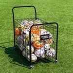 FORZA Portable Basketball Ball Cage - 40 Ball Capacity