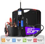 VDIAGTOOL V200 Automotive Circuit Probe Tester, 12V 24V Car Power Circuit Probe Kit, AC Voltage, DC Voltage, Diode Test, Resistance Check, Electrical System Test Tool, Power Probe Short Finder (Blue)