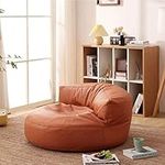 Large Faux Leather Bean Bag Chairs 