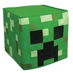 Minecraft Creeper Block Head Costume Headpiece, Official Minecraft Costumes, Single Size Kids Costume Accessory