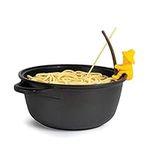 OTOTO Al Dente Pasta Man, Spaghetti Tester and Steam Releaser - 100% BPA Free and Food Safe Fun Housewarming Gifts - Dishwasher Safe Kitchen Tools and Gadgets