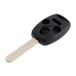 GAIL™ aftermarket HND City 3 Buttons Jazz, Brio, Civic,Accord, BRV, CR-V, WRV, Mobileo, Jazz & Amaze Replacement Remote Key/ Case Car keyshell (3 Buttons)