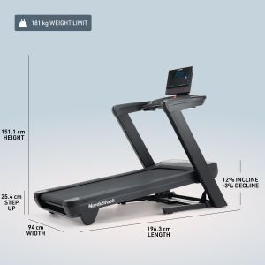 NordicTrack Commercial LE Treadmill – Folding Running Machine