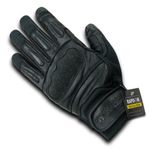 Rapdom Tactical Kevlar Gloves, Black, Medium