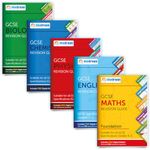 GCSE Maths (Foundation), English, Biology, Chemistry & Physics Revision Guide Pack (Daydream Education) - FREE digital editions, accessible on computers, phones and tablets!