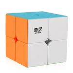 D-FantiX QY Toys Qidi S 2x2 Speed Cube Stickerless Puzzle Cube for Kids