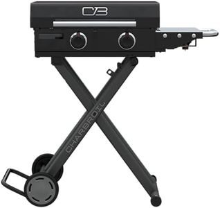 Charbroil® 22" Performance Series™ Folding Cart 2-Burner Portable Propane Gas Griddle, Black - 463711223