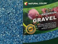 allpondsolutions Blue Aquarium Fish Tank Gravel Substrate, 4-6 mm 5kg Bag.