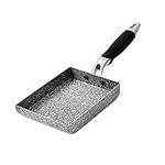 Square Egg Pan Iron Omelette Pan Rectangular Egg Pan Retangle Egg Pan Mini Frying Pan Tamagoyaki Egg Pan Non-stick Egg Pan Breakfast Pan Cooking Pan Pancake Grill Stone