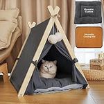 Mofish Pet Teepee, Large Pet Tent W