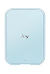 Canon Ivy 2 Mini Photo Printer (Mini Blue), Bluetooth Portable Smartphone Printer for iOS & Android, Bundle with 110 Zink Sticky-Back Photo Prints, LED Light Bar, Protective Case & USB Cable