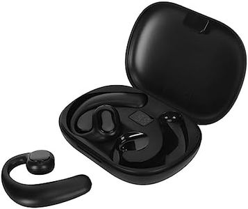 Language Translator Earbuds, Real Time Translation Headphone Ear Clip Headphones with 144 Languages, Instant Voice Translator for Travel Business (Black)