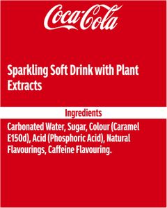 Coca Cola Classic Soft Drink 330ml Cans, 24-Pack