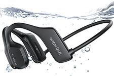 XINSRE Bone Conduction Headphones Bluetooth 5.3 Headphones, IP68 Waterproof Headphones Swimming Built-in MP3 16G Player, Comfort Open Ear Headphones for Sports, Running, Biking