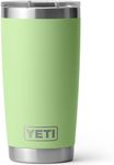 YETI Rambler 20 oz Tumbler, Stainless Steel, Vacuum Insulated with MagSlider Lid, Key Lime