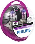 Philips 12342CVPPS2 Colorvision 12342Cvpps2 H4 Colored Car Headlight 2-Pack Bulbs, Purple, 36791128