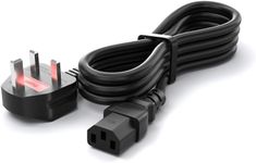 3.9FT Amplifier Power Cord, CYD 3 Prong Amp Power Cable Compatible with ION Speaker, Guitar Amp, Block Job Rocker, Explorer, Pathfinder, Tailgater, Vox, Fender, Marshall, Block Party & Live, 1 Pack