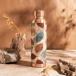 The Better Home Copper Water Bottle 950 ml | With Anti Oxidant Properties |Boosts Immunity & improves Health| Copper Water Bottles | 99% Copper Water Bottle | Foliage
