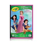 Crayola Giant Colouring Pages, Disney Princesses, Gift for Boys and Girls, Kids, Ages 3,4, 5, 6 and Up, Travel, Arts and Crafts, Gifting, 61-6154