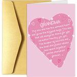 Mother's Day Card for Grandma, Grandma Birthday Greeting Card, Mother's Day Card from Grandchild, Times Spent Together Will Be Cherished Forever