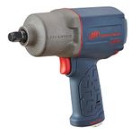 Ingersoll Rand 2235QTiMAX 1/2” Drive Air Impact Wrench – Quiet Technology, 1,300 ft-lbs Powerful Torque Output, Lightweight, Titanium Hammer Case, Gray