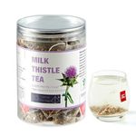 YUNHAHA 50 Milk Thistle Tea Bags for Detox Cleanse & Repair| Thorne Milk Thistle Herbal Tea for Support