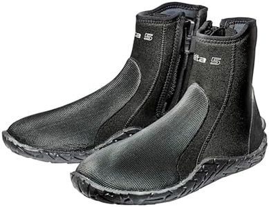 SCUBAPRO Delta Diving Boot, 5 mm (Black, 2XL)