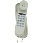 Tel UK Vienna Slim Corded Telephone - White