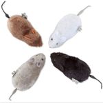 A Set of Toys Prepared for Pets Clockwork Mouse Toys in 4 Colors Toys That can Interact with Friends Funny