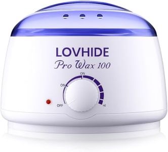 LOVHIDE Pro Wax Heater and Warmer for Women Men | Hot Waxing Kit with Adjustable Temperature | Electric Paraffin Wax Machine for Home Salon Spa Use