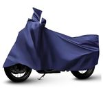 Sulfar Universal Bike Cover UV Protection & Dustproof Bike Body Cover for Two Wheeler Bike Scooter Scooty Activa (Blue)