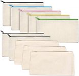 AUXIN 10 Pack Canvas Pencil Case, M