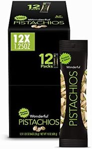 Wonderful Pistachios, Roasted and Salted, 1.25 Ounce Bag, 12 Count