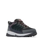 Columbia Women's Strata Trail Low Hiking Shoe, Black/Juicy, 7.5 Wide