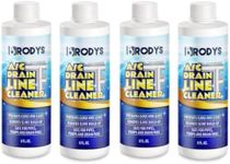 Brodys - A/C HVAC Drain Line Cleaner, Bottle, 2 MONTH SUPPLY, (Great to use at home, in the office, at restaurants and large commercial buildings) AC Drain Line Condensate Cleaner (8oz, 4, Count)