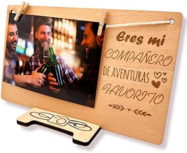 DIGIDU | Marcos Fotos Originales, portafotos Gracias, Regalos Originales para una Mujer, Regalo Hombre, Detalles cumpleaños niños niñas Abuelos Abuelas, Regalo Dia del Padre